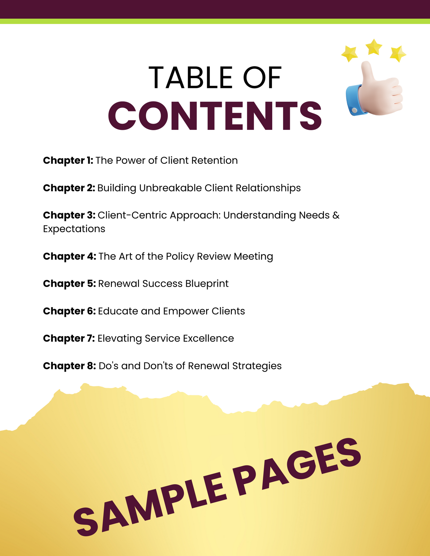 Table of Contents