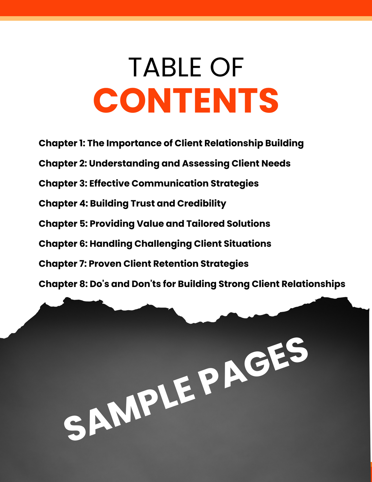 Table of Contents