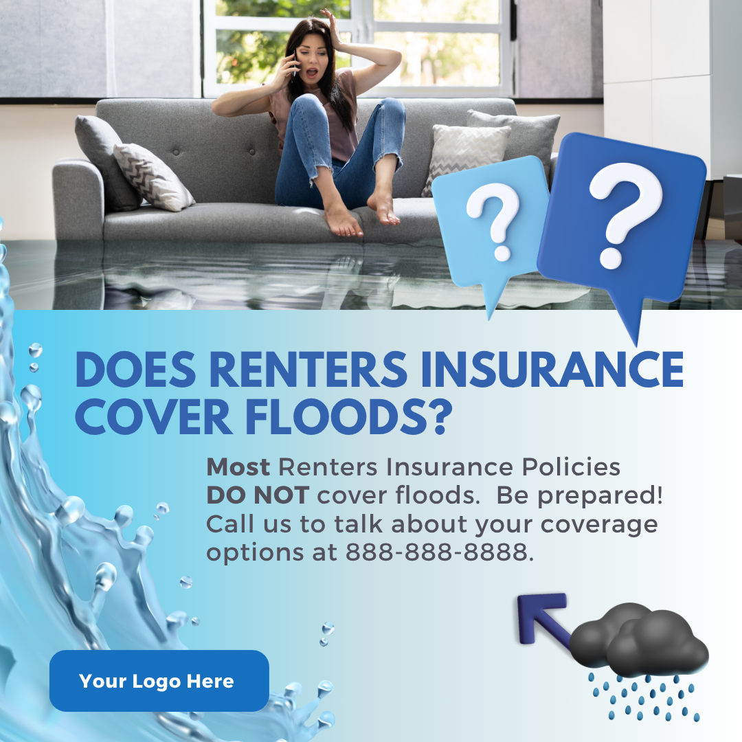 6 Months of Content! Ready-to-Post Personal Lines Graphics Pack (for social media) Customized with YOUR LOGO!