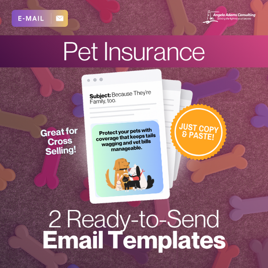 Pet Insurance: 2 Ready-to-Go Email Templates